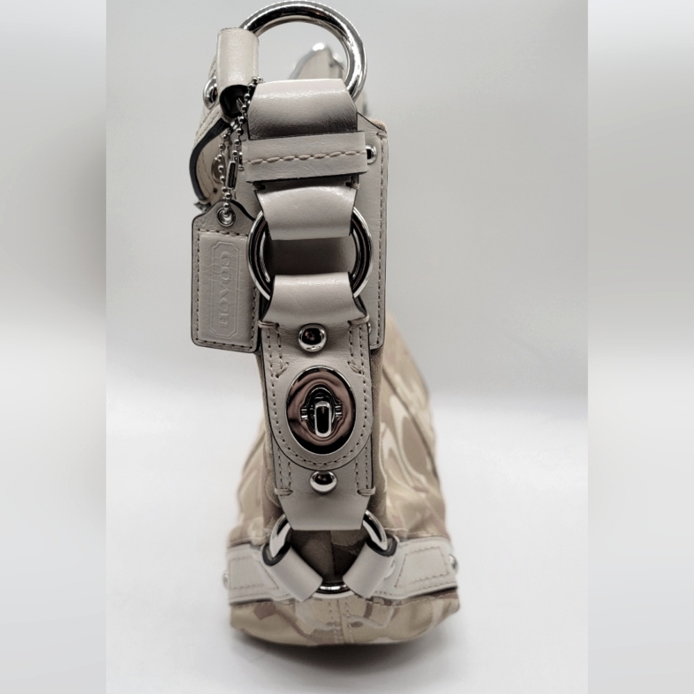 COACH Handbag F13980 Optic Signature Curly - Picture 3 of 5